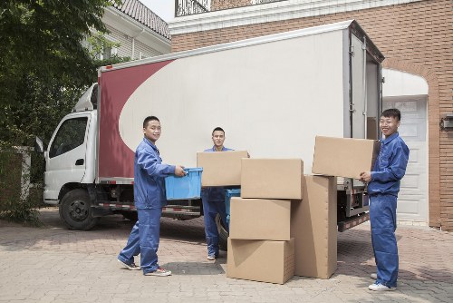Man and van service assisting a local move in Lambeth