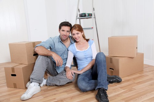 Packing and preparation for a local flat move in Lambeth