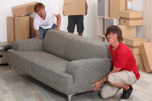 Example of a small flat move priced by cubic-yard space