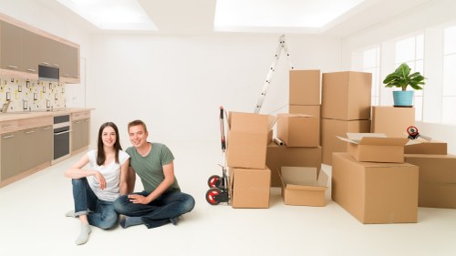 Packing and transport support for a flat move in Lambeth