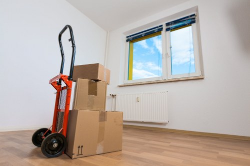 A coordinated office relocation in Lambeth with access and loading planning