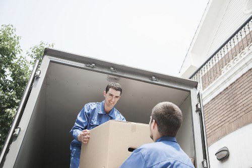 Local packing team handling fragile belongings during a move in Lambeth