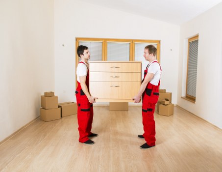 Local movers navigating access challenges on a Lambeth street