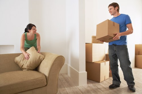 Commercial packing and unpacking service for an office relocation in Lambeth